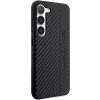 Oryginalne Etui AMG do Samsung S23+ | Carbon Stripe | Tłoczone Logo | Czarny
